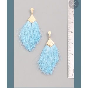 Boutique Jewelry - Metal Cone Tassel Earrings Gold Boho Fringe Boutique Jewelry - Metal Cone Tassel Earrings Gold Boho Fringe
